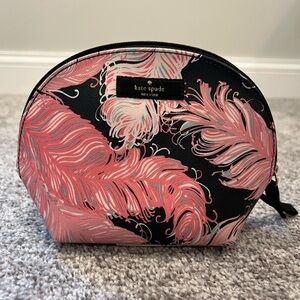 Kate Spade Small Pouch Pink and Black